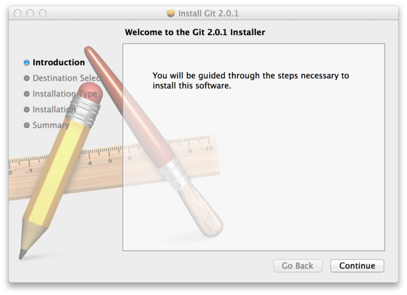 Git installer